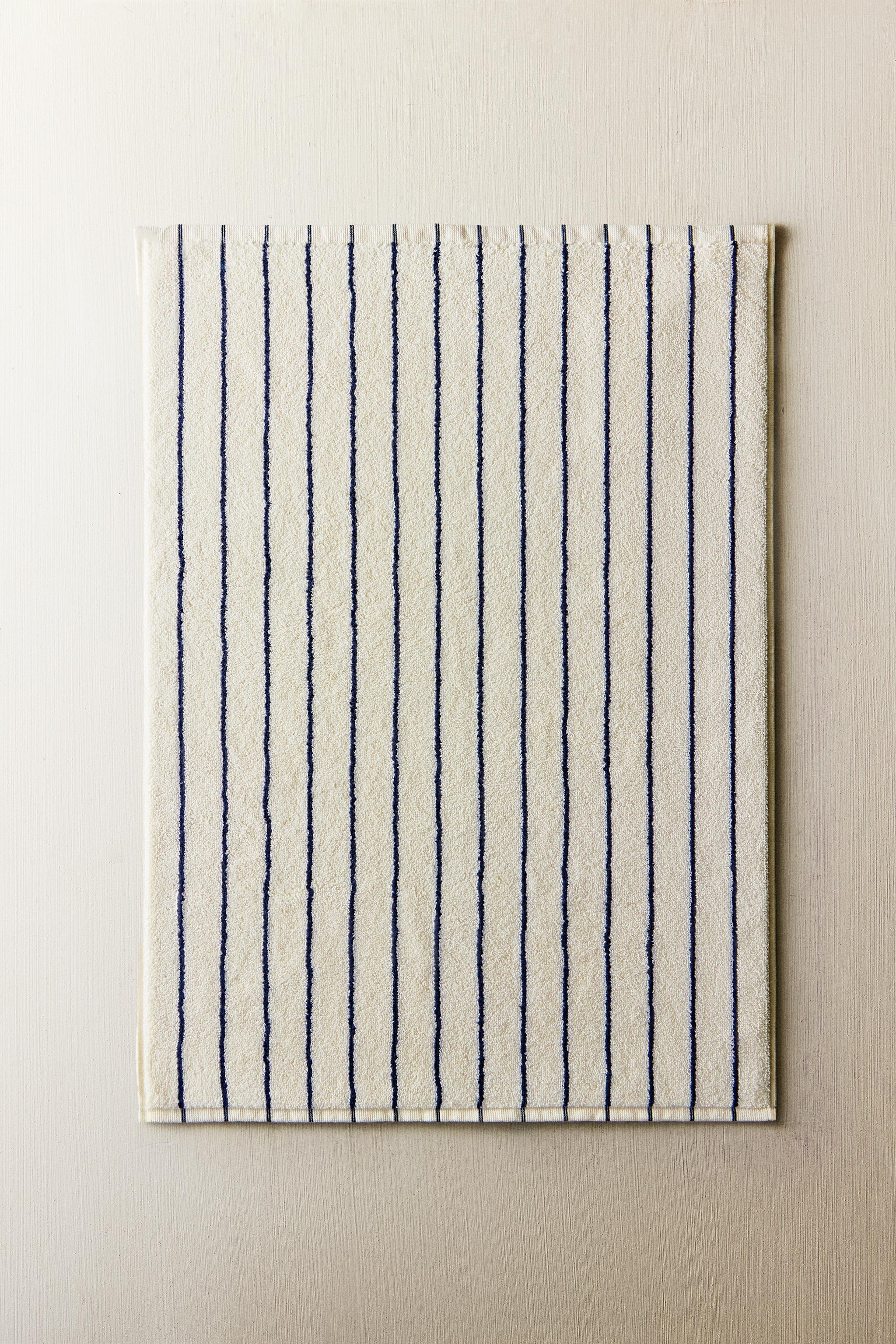 TAPIS DE BAIN RAYURES COULEUR